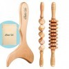 Maderotherapie Kit Complet Cellulite | Masseur Anti Cellulite | Thérapie Corporelle au Bois | Appareil de Massage | kit massa