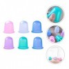 6 pièces Silicone ventouses/famille ventouses thérapie ensemble/soins de la peau masseur pour visage/Silicone Anti Cellulite 