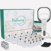 Cupping Therapy Ventouse Chinoise, 24 Pcs Ventouses Set pour Visage et Corps, Professionnelles Anti Cellulite et Détendre Mus