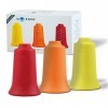 Lot de ventouses BellaBambi® par K-Active - Trio original - Pour massage sous pression innovant - Bonnets pour massage, théra