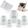 LUNA FitLines - Kit de Ventouse Anticellulite - 5 x Ventouses Silicone de Différentes Tailles - Instructions Incluses - Vento