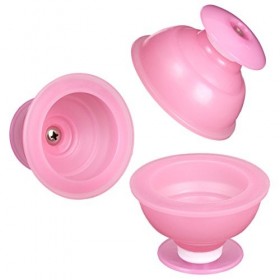 scarlet health Campana Med Lot de 12 ventouses en silicone pour massage professionnel 45 mm de diamètre Sans BPA Pour homme e