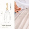 Purava Instrument de Massage Cuir Chevelu avec Concept Amélioré en 2023 - Massage Cheveux et Tête de Qualité Supérieure - Mas