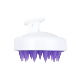 Brosse de shampooing masseur de cuir chevelu avec poils en silicone doux et flexibles masseur de cuir chevelu, croissance des