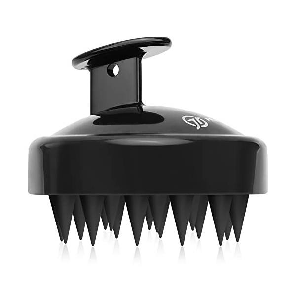 FReatech Brosse à Cheveux en Silicone pour Shampooing et Massage Cuir Chevelu, [Humide & Sec] Masseur Tete, Nettoyage en Prof