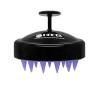 HEETA Brosse Massage Cuir Chevelu avec Poils en Silicone Souple, Brosse Cuir Chevelu pour lexfoliation du Cuir Chevelu et St