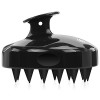 FREATECH Brosse Shampoing Massage Cuir Chevelu avec Poils en Silicone Souple pour Soin Cuir Chevelu, Détendez Tete et Élimine