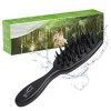 SOVIUPRZ Massage Cuir Chevelu Brosse Stimulante Cuir Chevelu Brosse Corps Brosse Dos Douche Long Manche Shampoing Antipellicu