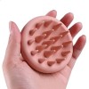 Brosse de massage du cuir chevelu Silicone Scalp Massager Brosse de massage de la tête Pour exfolier Et stimuler La croissanc