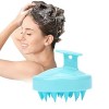 【Phantasy】 Brosse de massage pour cuir chevelu, shampooing en silicone pour exfolier et massage de la tête pour améliorer la 