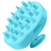 FReatech Mis à Jour Brosse à Shampoing pour Cuir Chevelu avec 2 Types Poils en Silicone, Nettoyage Fin et Gommage Doux, Soin 