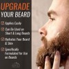 TOCYORIC Foaming Cedarwood Beard Wash– Shampoo And Condition Your Beard With Real Essential Oils, Vitamin B5 & Dead Sea Salt 