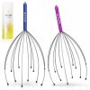 Scalp Massagers, Handheld Head Massage Tingler, Scratcher for Deep Relaxation, Hair Stimulation…