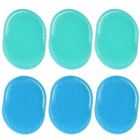 Lot de 6 peignes de poche pour massage du cuir chevelu, portables et souples, accessoires pour la maison, les voyages, le bur