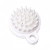 Peigne de massage en silicone pour cuir chevelu - Brosse de massage élastique pour homme et femme