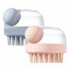 CYJZHEU Brosse Cuir Chevelu, Brosse Massage Cuir Chevelu, Scalp Massage, Scalp Scrubber, Poils En Silicone, Masser Le Cuir Ch