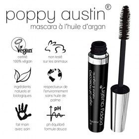 Mascara Volume Vegan et Bio - Mascara Waterproof, Naturel, Cruelty Free, Allongeant, Sans Pâtés - Mascara Noir Hypoallergéniq