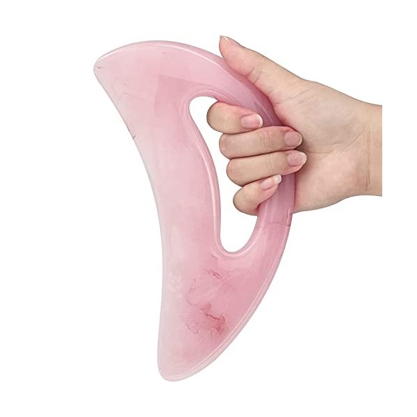 Gua Sha Corps Masseur, Guasha Corporel Anti-Cellulite, Massage Manuel pour le Dos, le Cou, les Epaules, les Cuisses, Drainage