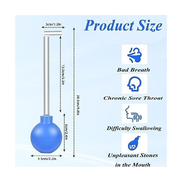 Ventouses en verre pour enlever les amandes avec boule daspiration pour soulager, avec brosse de nettoyage, ventouses sans f