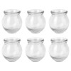 Healifty Lot de 6 ventouses thérapeutiques : pots en verre épais avec ventouses chinoises pour massage du dos et soulagement 