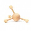 Tuuli Accessories Trigger Point Massager Massager Massage pour Corps Jambes Dos Nuque et Épaule Masseur en Bois