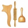 AICNLY Pierres chaudes pour massage, drainage lymphatique, outils de massage pour sculpter le corps