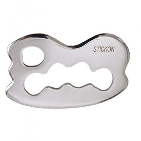 STICKON IASTM Tools Outil de massage pour gratter les tissus doux en acier inoxydable STICKON-01 