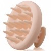 Shampooing rafraîchissant brosse à massage du cuir chevelu [humide, sec], shampooing silicone intégré pour améliorer la circu