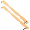 RENOOK Gratte-dos en bambou - 2 pièces - Masseur personnel en bois épais pour homme et femme - 43,2 cm - Soulage instantanéme