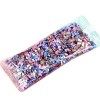 1000pcs / Sac Tranches Ongles 3D en pâte polymère Ongles tranches polymère étoile Cartoon Fleur Fruit Plume Manucure Décorati