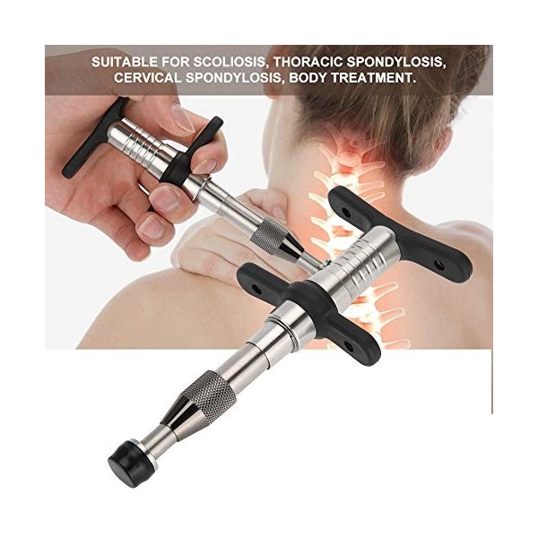 Activateur manuel de la colonne vertébrale Chiropratique, outil correcteur dajustement Forth Massager, outil de soin manuel 