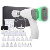 Ensemble de Ventouses 24 Pièces, Ensemble Daspiration Rechargeable et Réglable Sous Vide Démarrage à un Bouton Gua Sha Massa