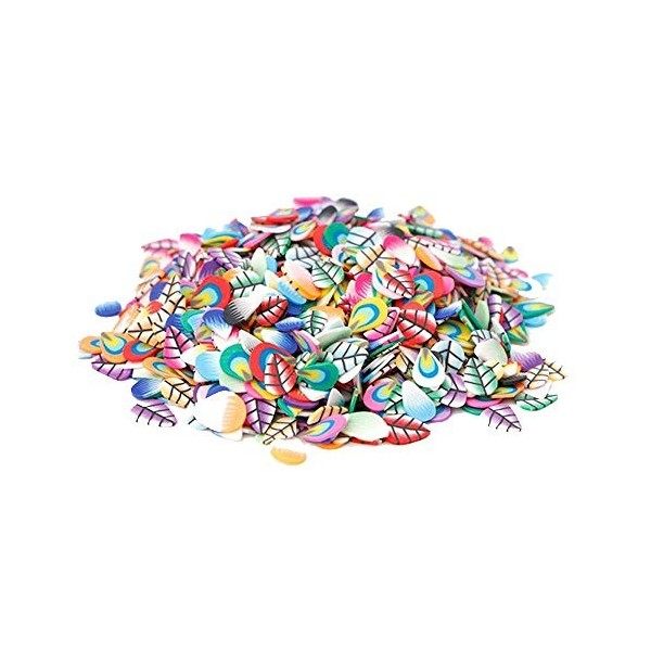 1000 Pcs/Sac 3d En Pâte Polymère Tranches Minuscule Fimo Fruit Roue Nail Art Bricolage Designs Décorations Roue Nail Art