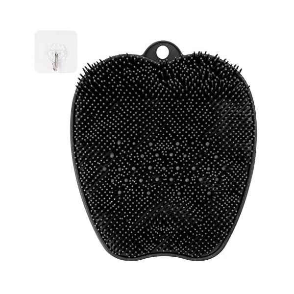 ACWOO Brosse Pieds Douche, Foot Scrubber Douche avec Antidérapant Ventouses, Épurateur de Pieds de Douche, Un Tampon de Massa