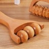 Beavorty Rouleau De Massage En Bois 2 Pièces Rouleau De Point De Déclenchement Muscles Endoloris Outils De Massage Pour Le Co