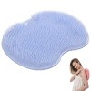 Dos Scrubber Douche, Laveur de Pieds de Douche, Épurateur de Pieds et de Dos de Douche,Coussin de Massage,Brosse Pieds Douche