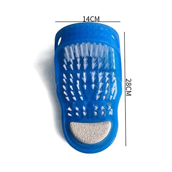 Uteruik Feet Massager Bain Douche Lavage De Pied Brosse À Chaussures Brosse Laveur Propre Exfolier