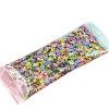 Guangcailun 1000pcs / sac 3D en pâte polymère Ongles 3D en pâte polymère tranches Cartoon Étoile Fleur Fruit Plume Manucure N