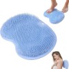 Masseur de Douche, Foot Scrubber Douche avec Antidérapant Ventouses, Silicone Brosse Pieds Douche pour Soins des, Pieds, Prop