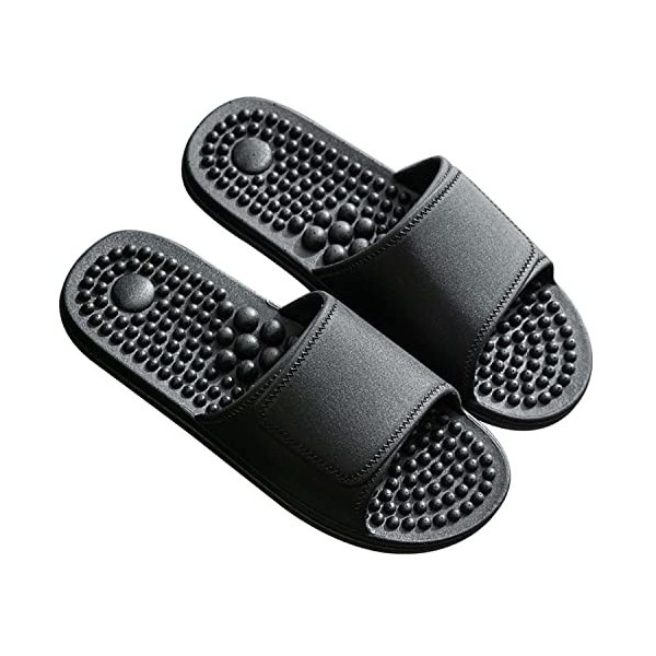 Pantoufles de Massage des Pieds Masseur de Pied Outil de Acupression Relaxation de Massage pour Soulager la Fasciite Plantair