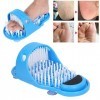 Lave-pieds de Douche, Simple Feet Cleaner Bleu pour Salles de Bains