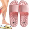 Far Infrared Ionictitan Heightening Shape Massage Slippers, Acupressure Foot Massage Slippers, Reflexology Foot Massager Tool