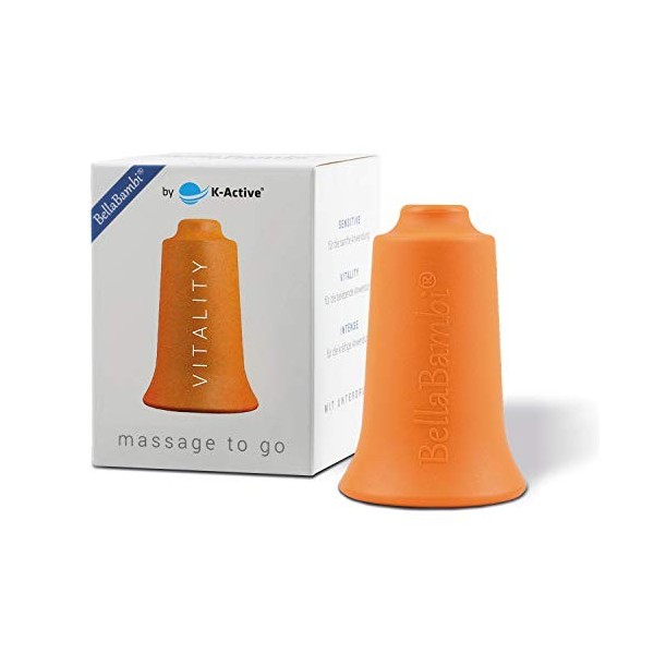 Ventouse BellaBambi® K-Active Vitality mini pour massage sous pression Orange Ø 2 cm