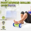 SUKUDON Rouleau Massage Pied Simple Pratique Mains Muscle Roller Stick pour Les Maux de Dos et Soulager Douleur Musculaires, 