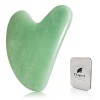 Flagest Gua Sha Visage Corps - Quartz Rose Jade - Facial Gua Sha -Outil de Massage dacupuncture Anti Rides pour le Yeux, le 