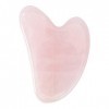 SUPVOX Gua Sha grattant outil de massage cristal Quartz Rose Guasha Conseil thérapie de massage pierres anti-âge anti-rides p