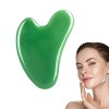 Planche à Gratter En Jade Naturel, gua sha,Gua Sha Visage Jade Massage Pierre,Gua Sha Visage Corps,Gua Sha Visage Guasha pour