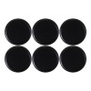 jojomis Lot de 6 pierres chaudes - Grandes pierres de massage chaudes pour spa professionnel ou domestique - Relaxation et so