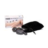 WellTouch Kit massage aux pierres chaudes | 20 pierres de massage en basalte | Idéal comme kit de démarrage aux pierres chaud