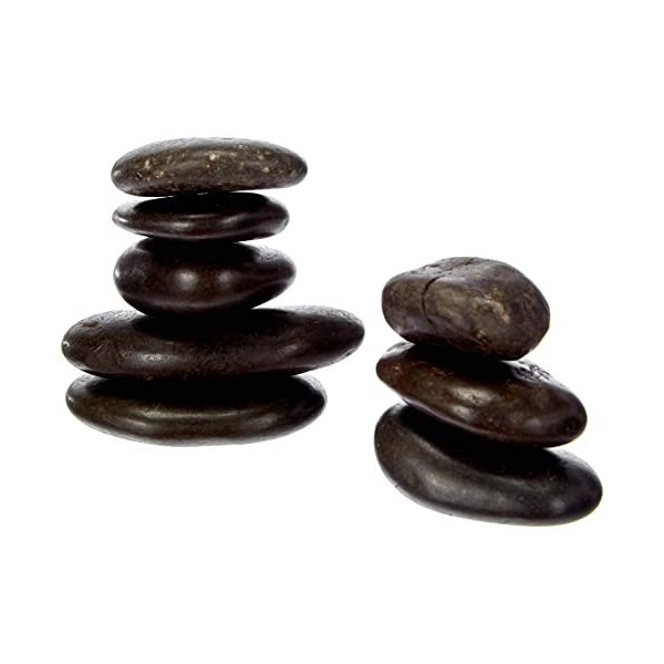 Out of the blue Pierres de Massage Chaudes et relaxantes Spa Hot Rocks, Multicolores, Lot de 9